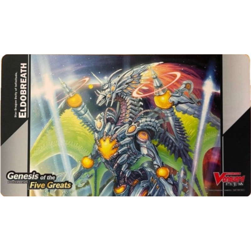 Bushiroad - Cardfight!! Vanguard - Genesis of the Five Greats - Eldobreath - Rubber Playmat
