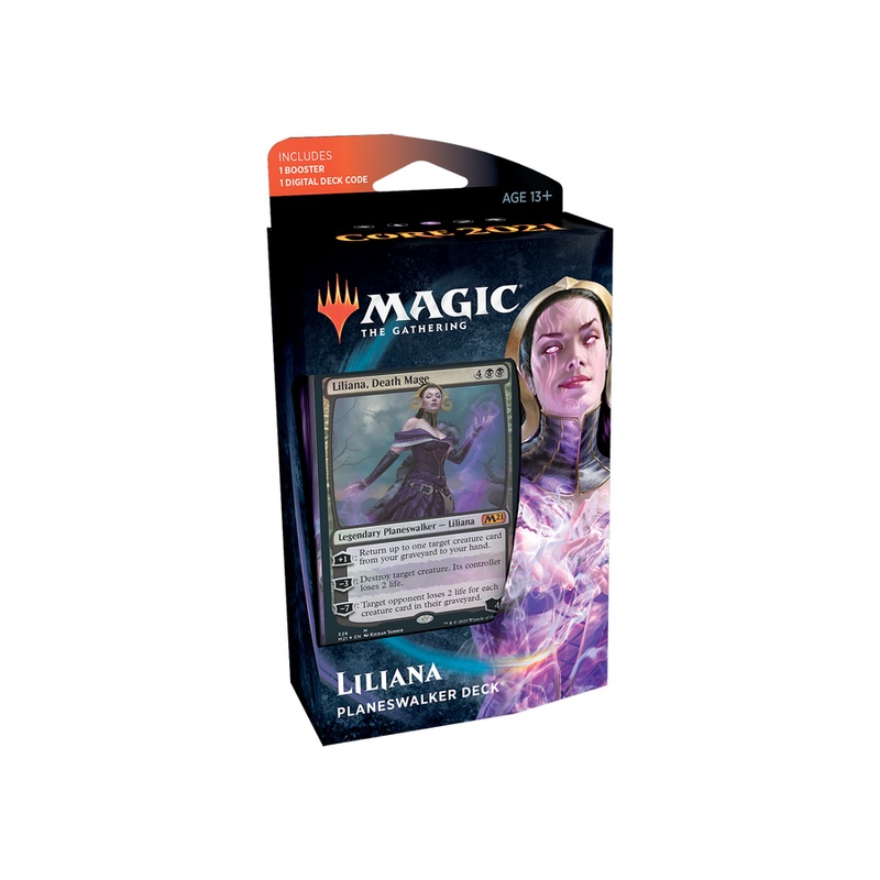 Magic the Gathering - Core Set 2021 - Planeswalker Deck - Liliana
