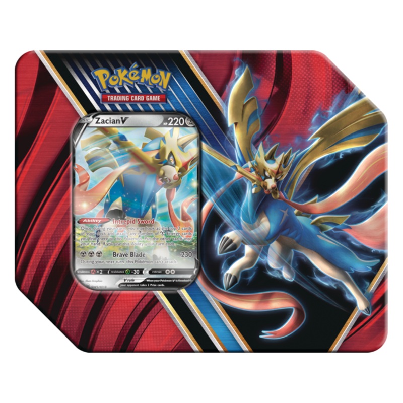 Pokemon - Legends of Galar Tin - Zacian