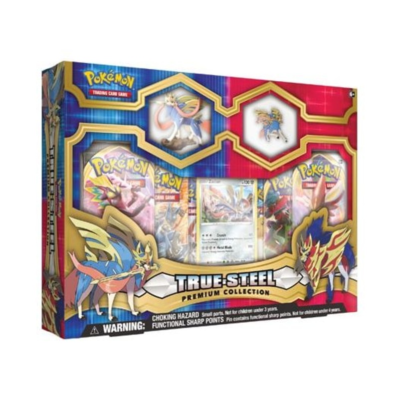 Pokemon - Sword and Shield - True Steel - Premium Collection Box - Zacian