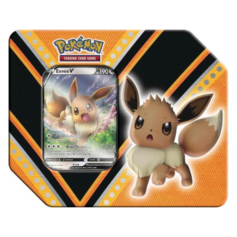 Pokemon - V Powers Tin - Eevee V