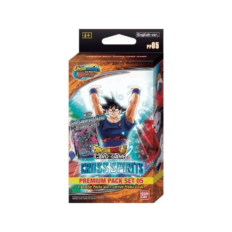 Bandai - Dragon Ball Super - Unison Warriors 5 - Cross Spirits - Premium Pack Set