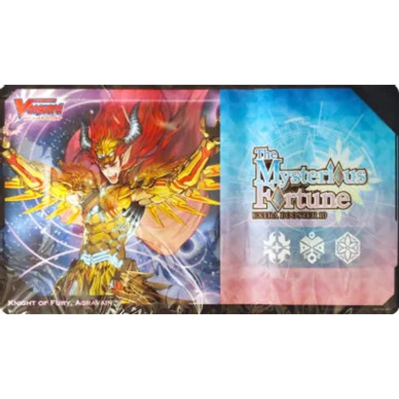 Bushiroad - Cardfight!! Vanguard - Mysterious Fortune - Knight of Fury Agravain - Rubber Playmat