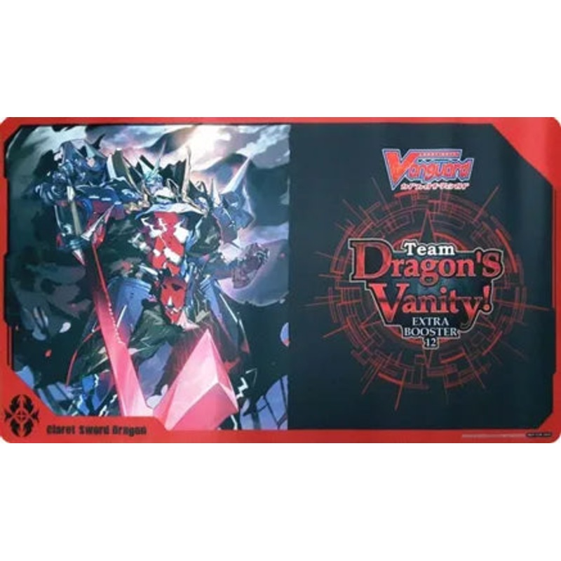 Bushiroad - Cardfight!! Vanguard - Team Dragons Vanity - Claret Sword Dragon - Rubber Playmat