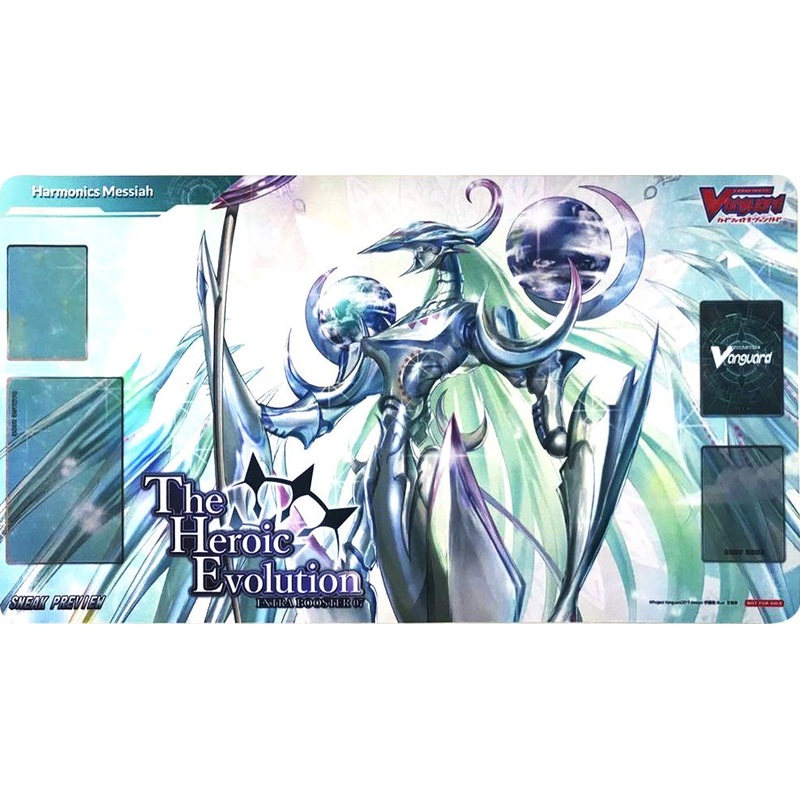 Bushiroad - Cardfight!! Vanguard - The Heroic Evolution - Harmonics Messiah - Rubber Playmat