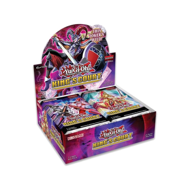 Konami - Yu-Gi-Oh! - Kings Court - Booster Box