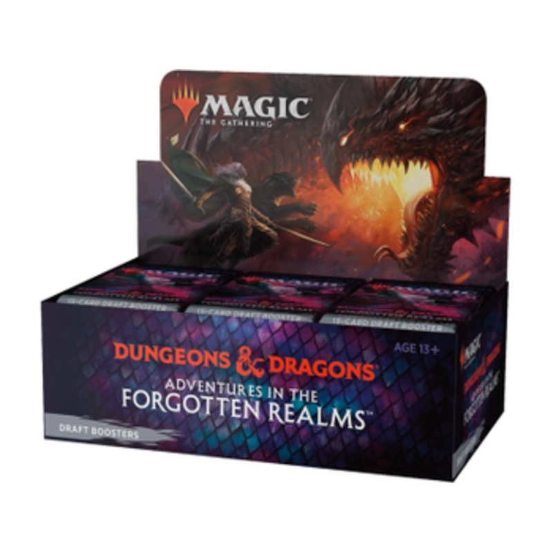 Magic the Gathering - Dungeons and Dragons - Adventures in the Forgotten Realms - Draft Booster Box