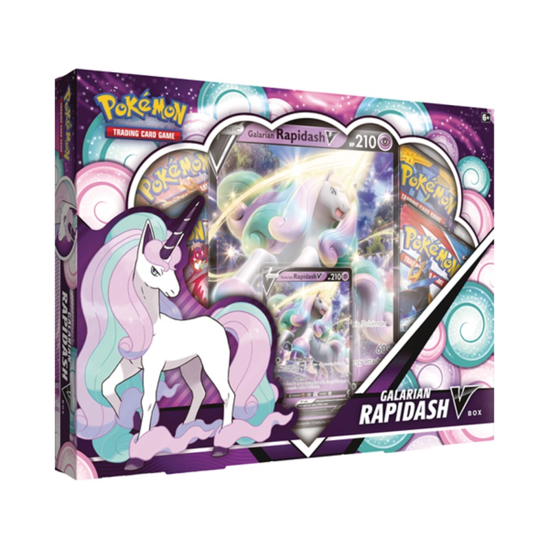 Pokemon - Galarian Rapidash - V Box