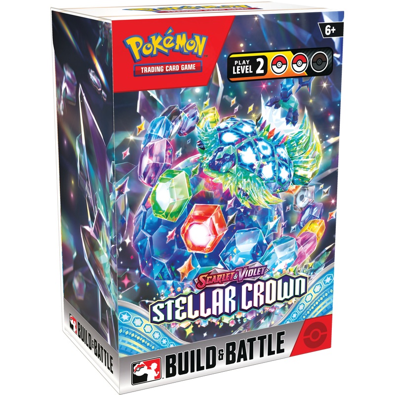 Pokemon - Scarlet and Violet - Stellar Crown - Build and Battle Box