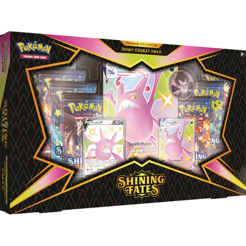Pokemon - Shining Fates - Shiny Crobat VMAX - Premium Collection Box