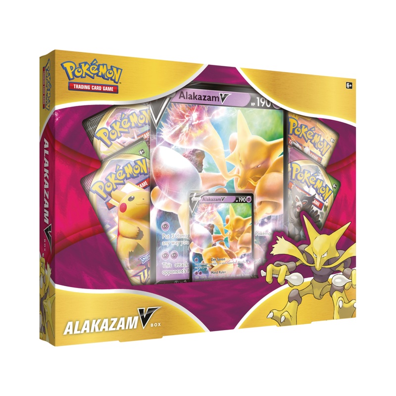 Pokemon - Sword and Shield - Alakazam V Box