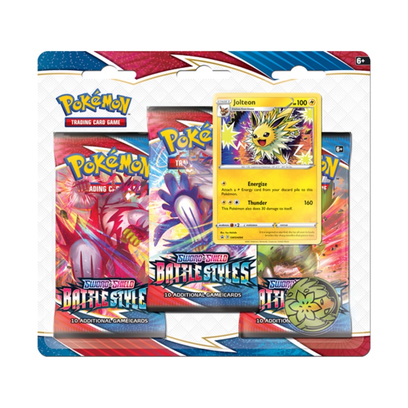 Pokemon - Sword and Shield - Battle Styles - 3 Pack Blister - Jolteon