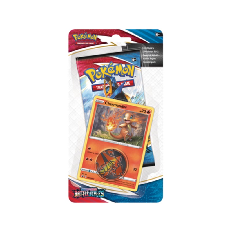 Pokemon - Sword and Shield - Battle Styles - Checklane Blister - Charmander