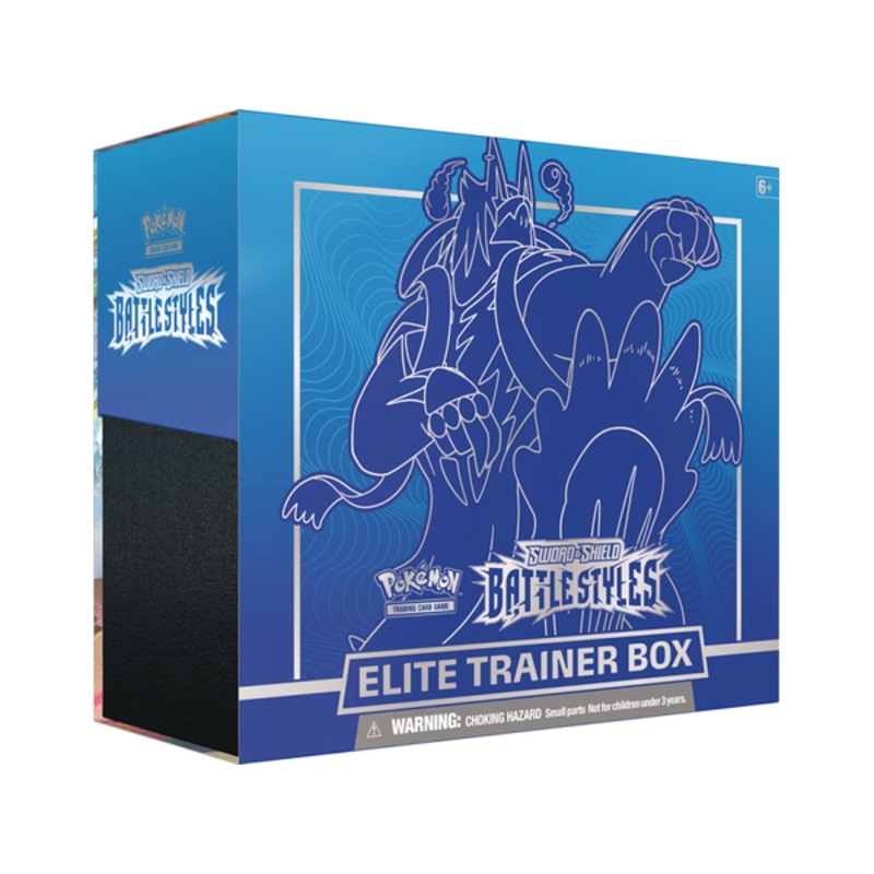 Pokemon - Sword and Shield - Battle Styles - Elite Trainer Box - Urshifu Rapid Strike Blue