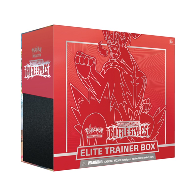Pokemon - Sword and Shield - Battle Styles - Elite Trainer Box - Urshifu Single Strike Red