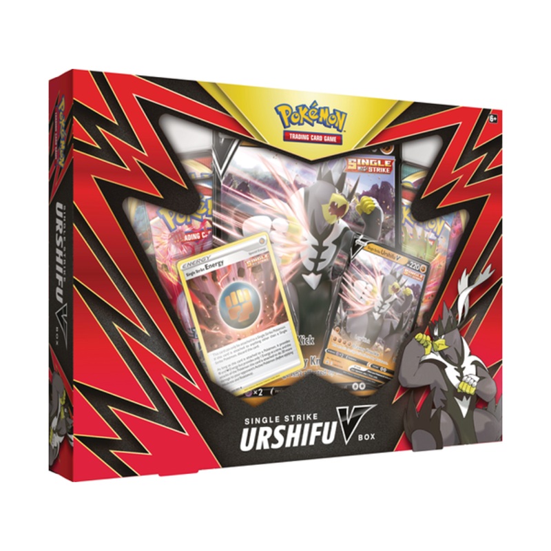 Pokemon - Sword and Shield - Battle Styles - Single Strike Urshifu - V Box
