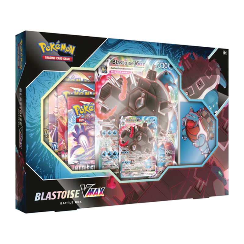Pokemon - Sword and Shield - Blastoise VMAX - Battle Box