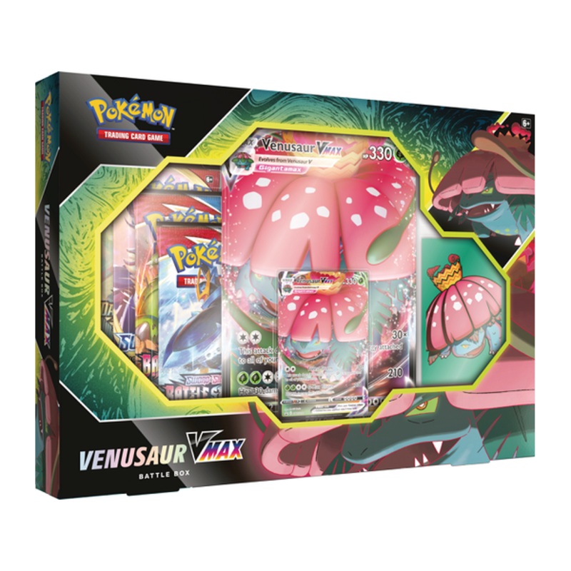 Pokemon - Sword and Shield - Venusaur VMAX - Battle Box