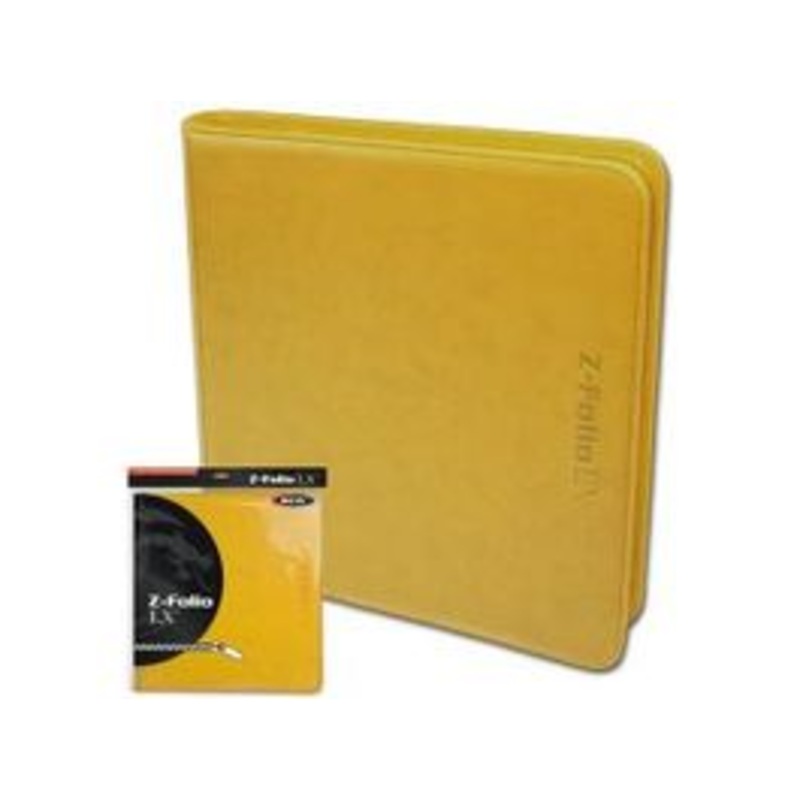 BCW - Z-Folio 12 Pocket LX Album - Yellow