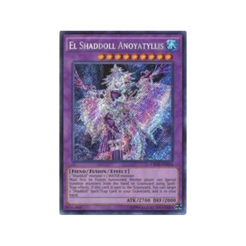 Konami - Yu-Gi-Oh! - El Shaddoll Anoyatyllis - 1st Edition Secret Rare - CROS-EN044