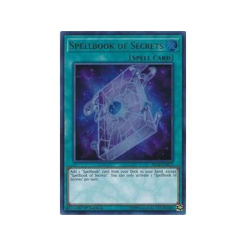 Konami - Yu-Gi-Oh! - Spellbook Of Secrets - 1st Edition Ultra Rare - BLLR-EN075