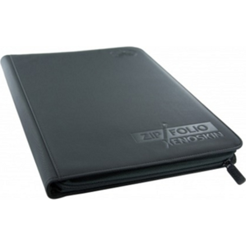 Ultimate Guard - 9 Pocket ZipFolio Xenoskin Binder - Black