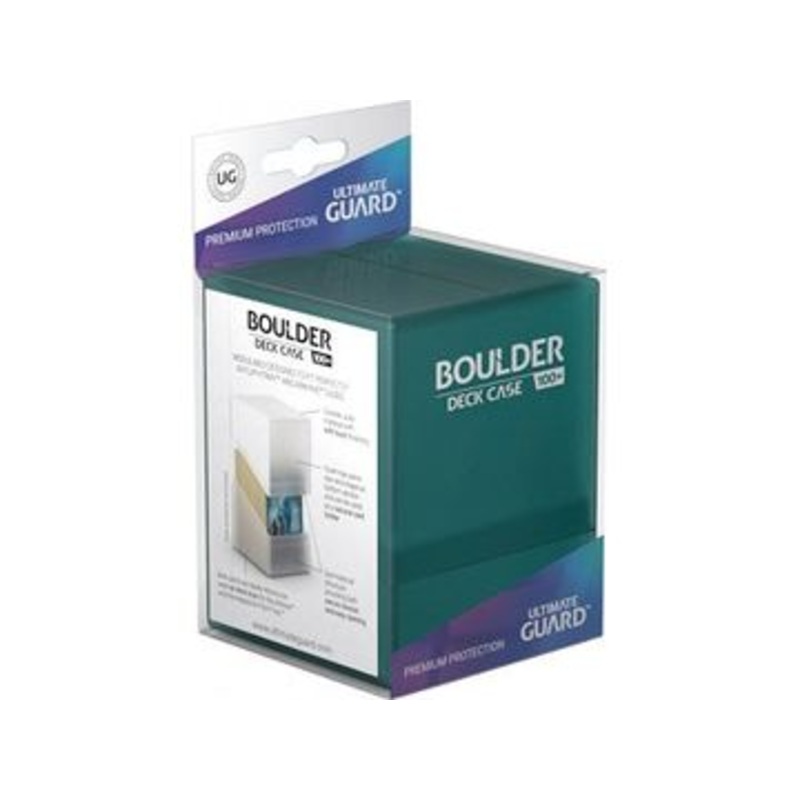Ultimate Guard - Boulder Deck Case - Malachite (Teal) - 100
