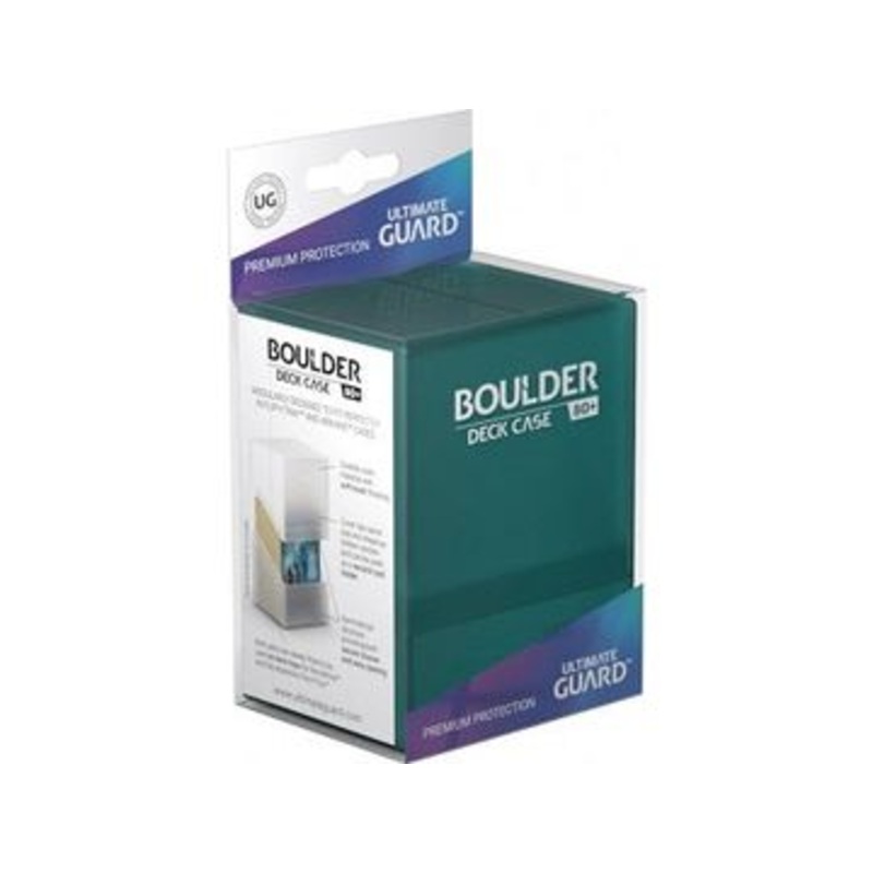 Ultimate Guard - Boulder Deck Case - Malachite (Teal) - 80+