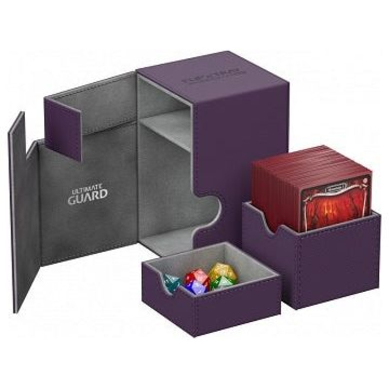Ultimate Guard - Flip N Tray Case - Purple Xenoskin - 100