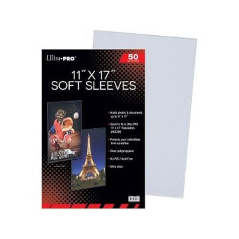 Ultra Pro - 11x17 Soft Sleeves