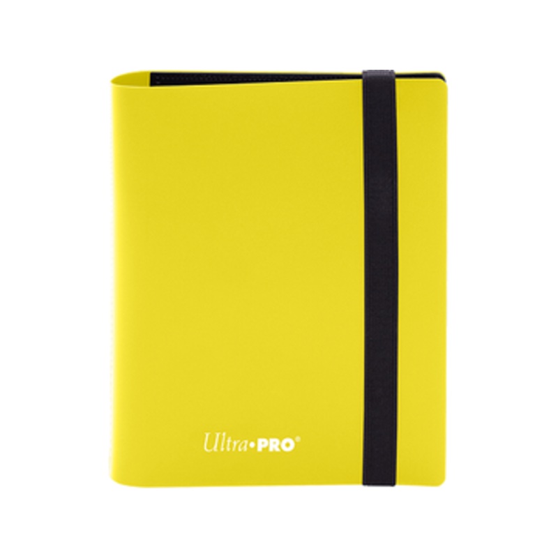 Ultra Pro - 2 Pocket - Eclipse Pro Binder - Lemon Yellow