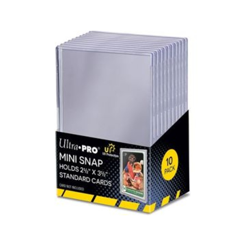 Ultra Pro - Card Holder With UV Protection - Mini Snap - 10 Pack