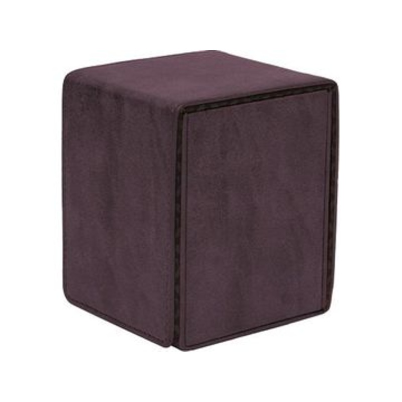 Ultra Pro - Deck Box - Alcove Flip - Suede Collection - Amethyst