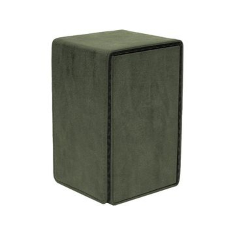 Ultra Pro - Deck Box - Alcove Tower - Suede Collection - Emerald