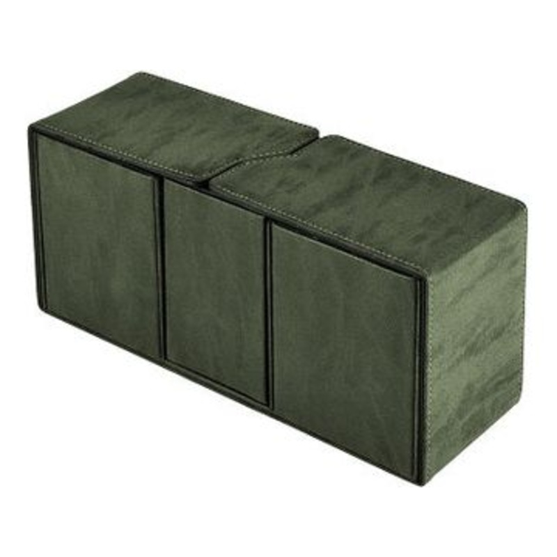 Ultra Pro - Deck Box - Alcove Vault - Suede Collection- Emerald