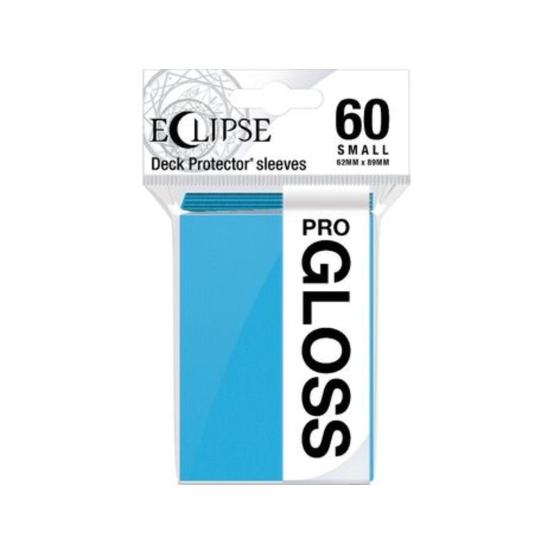 Ultra Pro - Eclipse Gloss Deck Protectors - Small Size - 60 Count Sky Blue