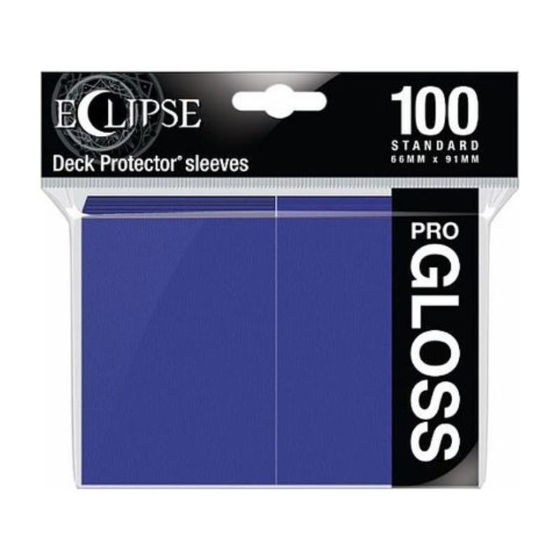 Ultra Pro - Eclipse Gloss Deck Protectors - Standard Size - 100 Count Royal Purple