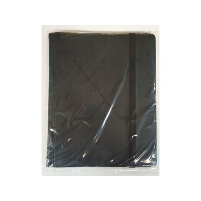 Ultra Pro - Hockey - 9 Pocket Leather Binder - Crossed Hockey Sticks