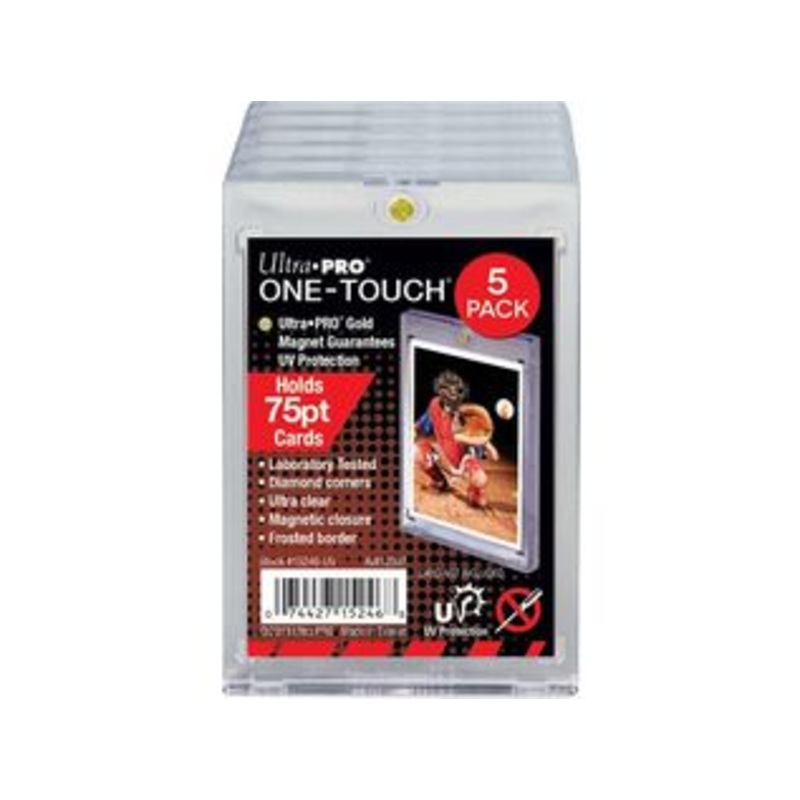 Ultra Pro - Magnetized One Touch - 75pt - 5 Pack