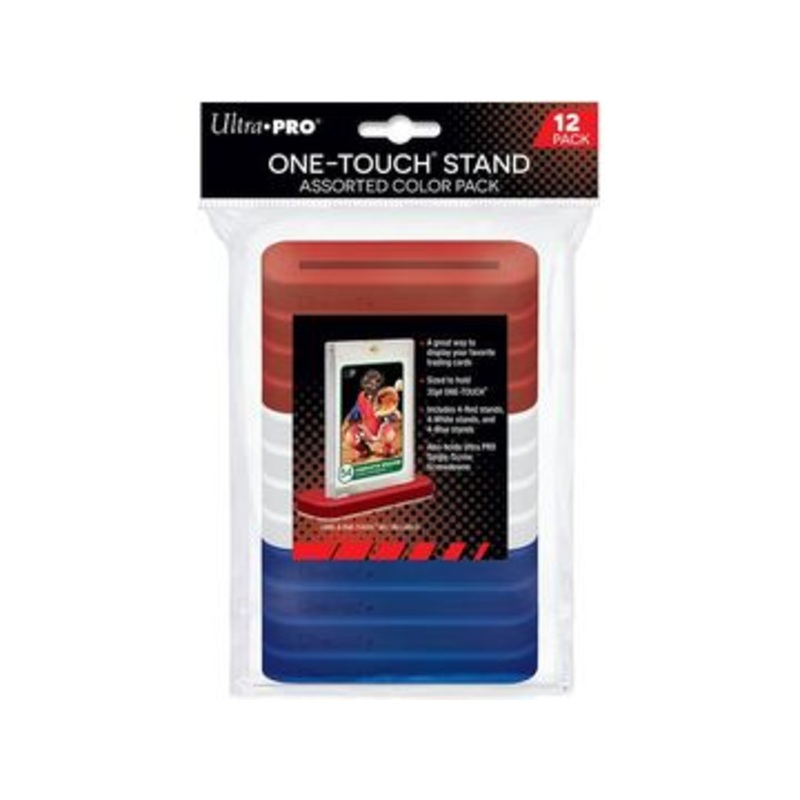 Ultra Pro - One-Touch Card Holder Stand - Assorted Colour - 12 Pack