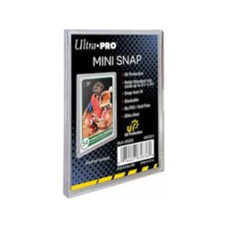 Ultra Pro - Trading Card Holder - UV Protected -  Standard Sized 35pt - Mini Snap