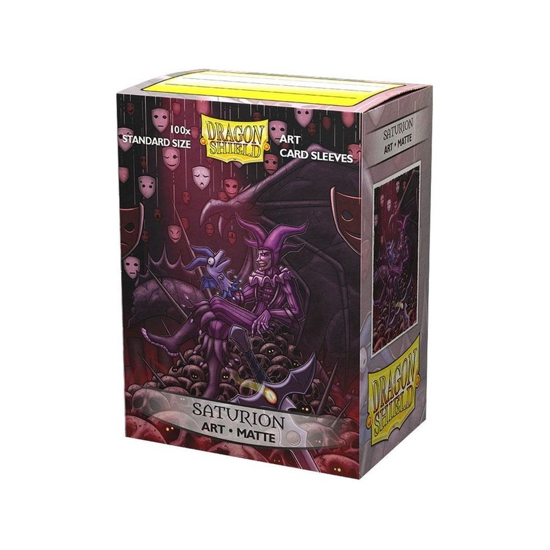 Arcane Tinmen - Dragon Shield Art Sleeves - Standard Size - Matte - Saturion - Package of 100
