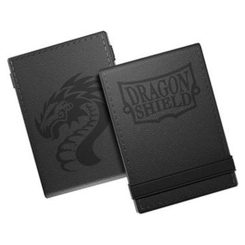 Arcane Tinmen - Dragon Shield - Life Ledger Notepad - Black