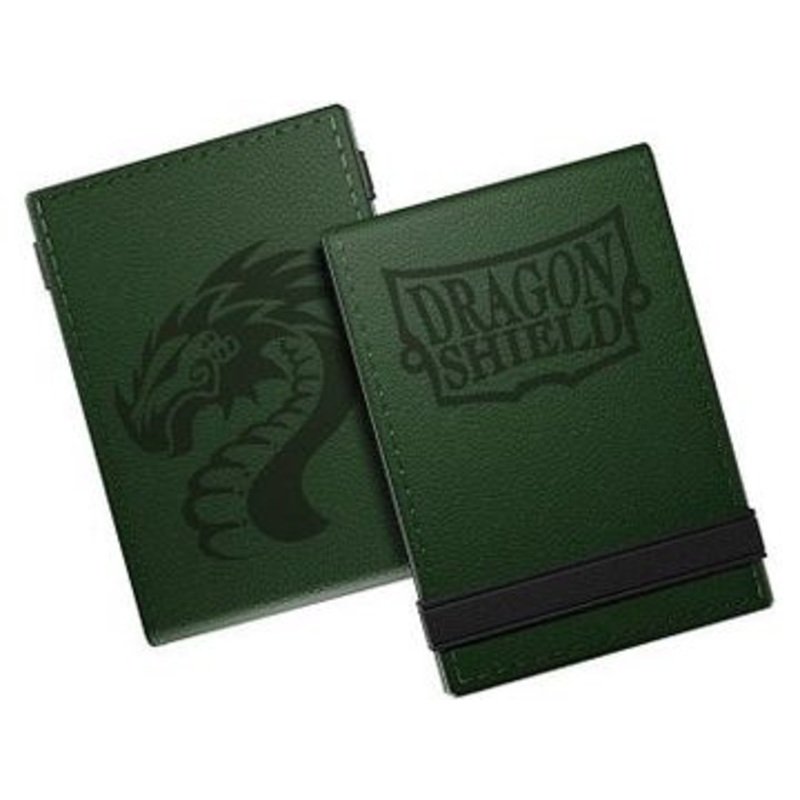 Arcane Tinmen - Dragon Shield - Life Ledger Notepad- Forest Green