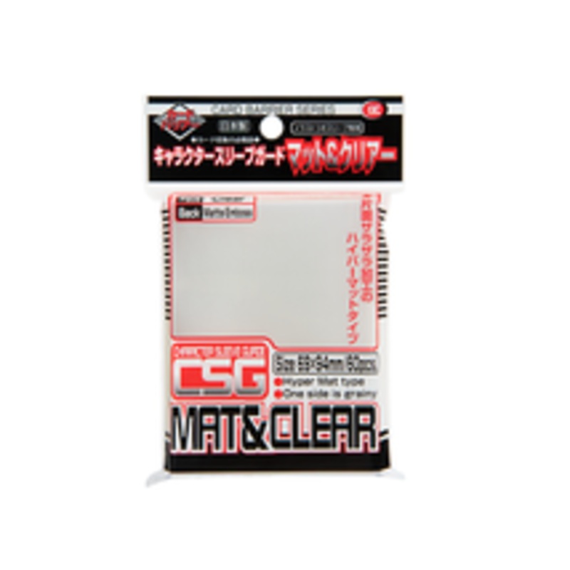 KMC Card Barrier - Standard Size - Character Sleeve Guard Clear (Oversized Sleeve)