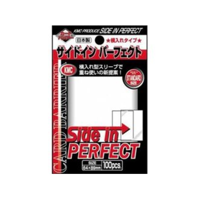 KMC Card Barrier - Standard Size - Perfect Fit Side-In Sleeves- Clear 100ct