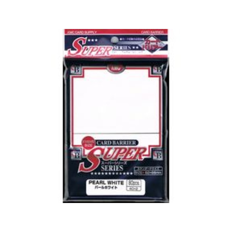 KMC Card Barrier - Standard Size - Super Pearl White