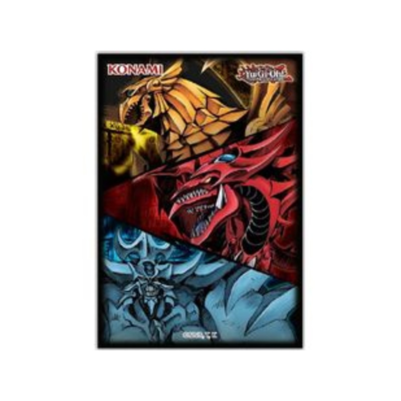 Konami Yu-Gi-Oh! Slifer Obelisk and Ra Small Size Card Sleeves Deck Protectors