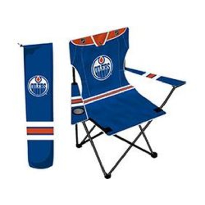 Top Dog - NHL - Junior Folding Chair - Edmonton Oilers