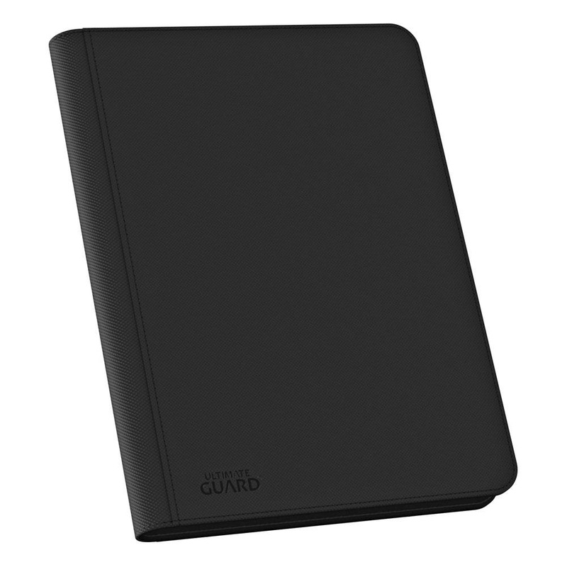 Ultimate Guard - 16 Pocket ZipFolio Xenoskin Binder - Black